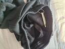 京东京造【羊羔绒】休闲裤男运动长裤冬季加绒保暖裤子 黑色M 实拍图