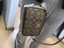 蔻驰（COACH）【品牌直供】女士JAMIE小号单肩斜挎相机包卡其棕色CQ874 实拍图