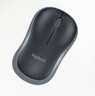罗技（Logitech）M185鼠标 无线鼠标 办公鼠标 对称鼠标 黑色灰边 带无线2.4G接收器 实拍图