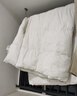 斯诺曼【暖芯】90%白鸭绒被子羽绒被芯 加厚冬被200*230cm填充1200g白色 实拍图