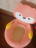 世纪宝贝（babyhood）儿童马桶坐便器 婴儿便尿盆 宝宝仿真小马桶 113小狐狸款藕粉色 实拍图