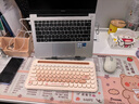 联想生态品牌异能者 无线蓝牙键盘 圆润键帽 可爱桌搭 平板/台式机/小新适用 女生礼物 渐变樱花粉 实拍图