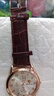 手表男士全自动机芯石英表皮带商务男士腕表 棕色 实拍图