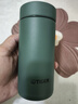 虎牌（TIGER）迷你口袋杯轻量便携双层真空保温保冷杯MMP-B20C-GE雨林绿200ml 实拍图