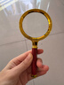 放大镜高清高倍老人阅读儿童手持学生阅读大号 外径80mm 实拍图