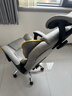 锦汐电脑椅办公椅子电竞椅家用人体工学椅老板椅主播靠背椅皮革转椅 灰色+4级杆+乳胶【二代升级】 实拍图
