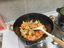 夏老大古法生铁锅双耳锅铸铁炒锅无涂层老式传统不易粘炒锅圆底炒菜锅32 实拍图