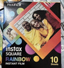 INSTAX富士instax立拍立得 方形相纸 彩虹单包装10张 (适用于SQUARE系列相机 手机照片打印机SP-3) 实拍图