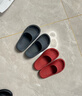 朴西香蕉船情侣凉拖鞋女浴室不易滑室内居家四季拖鞋男 深灰 42-43 实拍图