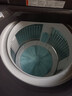 海尔（Haier）【大桶】新品双动力波轮洗衣机直驱变频10公斤BZ618智能语音播报家用全自动防缠绕后控大彩屏触控 AI智慧洗自编程+顽渍洗除菌螨桶自洁+羽绒服预约洗 送货上楼到家/免费上门安装 实拍图