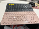 罗技（Logitech）K380 键盘 蓝牙办公键盘 无线键盘 女友 便携超薄键盘 笔记本键盘 茱萸粉 实拍图