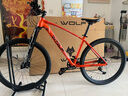 WOLF跑狼硬核300PRO山地车成人男女铝合金18速桶轴油碟越野山地自行车 活力橙/禧玛诺/120响花鼓 18速 27.5寸轮径X17寸车架 硬核300PRO(桶轴版) 实拍图