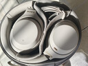 索尼（SONY） WH-1000XM4 头戴式无线耳机 蓝牙降噪耳机 网课游戏适用耳麦礼物送男女友学生 铂金银 实拍图