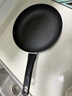 苏泊尔（SUPOR）平底锅不粘锅 牛排煎锅 麦饭石色炒菜锅煎蛋煎饼锅电磁炉燃气通用 推荐【28CM加深】配盖+木铲 实拍图