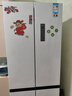 康佳417升十字门冰箱小蛮腰60cm超薄零嵌入70cm宽双循环一级能效底部散热BCD-417WUPEG4S国家补贴 实拍图