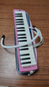SUZUKI日本铃木37键小学生口风琴中音MX-37D课堂标准教学款（粉色） 实拍图