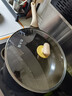 炊大皇钛盾炒锅 麦饭石色不粘锅多功能少油烟炒菜锅平底锅32cm 实拍图