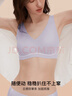 ubras【2件装】无尺码免拆美背内衣女背心无钢圈文胸罩无痕舒适包裹 奶盐蓝+燕麦奶 均码 （A-C杯） 实拍图