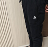 匹克针织运动裤男冬季跑步加绒梭织长裤休闲裤运动服男直筒裤束脚裤子 【秋冬加绒束脚裤4007】黑色 3XL (190) 实拍图