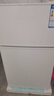 新飞 （Frestec）小冰箱迷你小型家用家电冷藏冷冻宿舍出租房办公室双开门二门电冰箱一级能效节能省电 48L白【一级能效+租房神器】 实拍图
