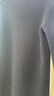 皮尔卡丹（pierre cardin）100%纯羊毛衫女半高领套头毛衣修身百搭羊毛针织打底衫 黑色 M码【建议100-110斤穿】 实拍图
