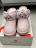 牧童小考拉宝宝雪地靴男孩冬季新款女童鞋加厚保暖幼儿可爱加绒大棉鞋 丁香紫 23 鞋内长14.5cm/适合脚长13.7cm 实拍图