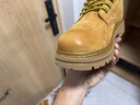 Dickies男士马丁靴高帮时尚男靴工装靴情侣靴男 土黄-加绒 41-男款 实拍图