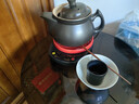 航方中药锅煎药壶分体式中药壶熬药罐养生壶智能全自动陶瓷电砂锅炖药锅电子药煲煎药机煮器家用中医壶 【升级内无釉】 4.5L 壶A+红底座 实拍图