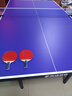 凯捷质造（KAIJIE）乒乓球桌室内家用可折叠移动式专业比赛标准乒乓球台 带滚轮 KJ016-40标准款 实拍图
