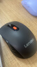 联想（Lenovo） 无线蓝牙双模充电鼠标 蓝牙5.0/3.0 便携办公鼠标人体工学设计 Howard风暴灰充电版 实拍图