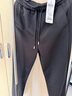 班尼路（Baleno）重磅橡筋收脚裤女2025年春秋季新款运动通勤宽松百搭休闲束脚卫裤 实拍图