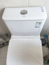 九牧（JOMOO）11396-2-1/31KB-1抗菌一级水效坐便器暴风虹吸式节水马桶305坑距 实拍图