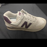 NEW BALANCE NB574官方休闲鞋女鞋复古舒适秋冬透气网鞋轻便百搭潮流运动鞋 米白色 WL574RCF 38 (脚长24.5cm)尺码详询客服 实拍图
