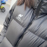骆驼（CAMEL）户外羽绒服冬季新款男女同款高蓬防风保暖外套大朵鸭绒面包服 实拍图
