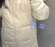 adidas 拒水防泼防风保暖鸭绒羽绒服面包服男女同款阿迪达斯官方   蓝色   S 实拍图