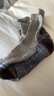 SMARTWOOL徒步轻量减震中筒袜户外美利奴羊毛袜运动袜登山袜1614/1613 1614中筒袜:灰色069 M（适合脚码38-41） 实拍图