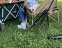 巴拉巴拉童装女童牛仔裤儿童喇叭裤开叉2025新款春装长裤绣花208125108005 实拍图