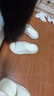 名创优品（MINISO）拖鞋男女家居情侣家用舒适浴室防滑防臭四季拖鞋 珍珠白 40-41 实拍图
