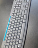 罗技（Logitech）MK275 键鼠套装 无线键鼠套装 办公键鼠套装 全尺寸 商务键鼠套装 带无线2.4G接收器 黑蓝色 实拍图