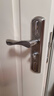 初工门锁卧室门锁室内门锁可调节通用门锁免改孔门锁 双孔可调孔距 实拍图