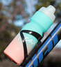京东京造骑行水壶自行车山地公路车运动水杯子骑行装备蓝粉渐变750ml 实拍图