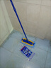 世家平板拖把32CM 128CM可伸缩拖把杆2布家用夹布干湿两用地拖墩布 实拍图