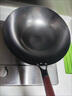 京严铁锅章丘炒锅正宗老式无涂层精铁不粘炒菜锅家用圆底煎锅燃气专用 【宗师级｜古法技艺】适合2-3人  直径 30cm 【三次开锅发货｜不粘不锈｜好养锅】 实拍图