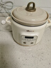 小熊（Bear）电炖锅 电炖盅 煲汤锅 炖汤锅 电砂锅 煮粥锅 婴儿熬粥家用可预约白瓷 2-3人用 DDG-E20M1米黄色2L 实拍图