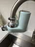 海尔（Haier）净水器水龙头过滤器家用直滤饮用水自来水滤水器前置过滤器厨房卫生间用除余氯三挡出水可清洗滤芯 风吟绿 一机4芯 实拍图