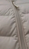 波司登（BOSIDENG）25年新款短款轻薄羽绒服女款90绒户外野营登山旅游修身立领外套 店长推荐-秘釉色7475-25-淡系极简风 L 170/92A 体重约120-130斤 实拍图