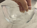 青苹果耐热玻璃碗和面盆欧式沙拉碗加厚揉面盆4.35L超大容量 实拍图