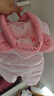巴拉巴拉童装婴儿羽绒服连体衣宝宝2025新款冬装加厚保暖哈衣爬服萌趣造型 粉色小猫-白鸭绒 80 cm-充绒量79g起 实拍图