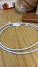 华为 5A数据线 USB Type-A 转 USB Type-C（白色） 1米 AP71  实拍图