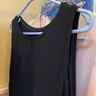 优衣库女装针织Bra连衣裙无袖裙子气质收腰480636 09 黑色 3XL /170/108 实拍图